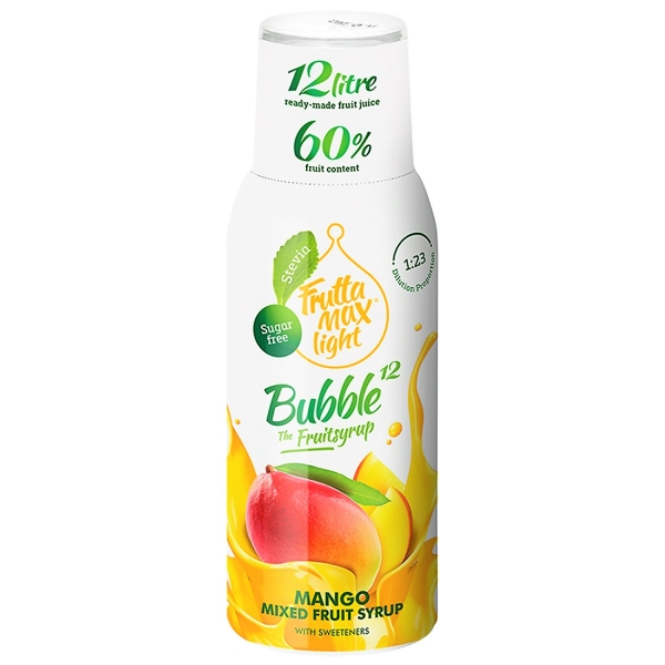 Syrop FruttaMax MANGO LIGHT 500ml na 12 litrów